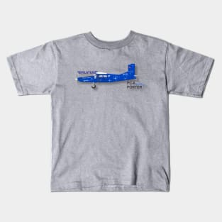 Pilatus PC6 Porter Kids T-Shirt